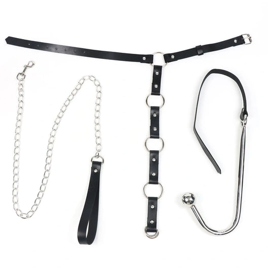 Collar and with EverydayUse 5853 Anal Hook Leash Kinky 0324